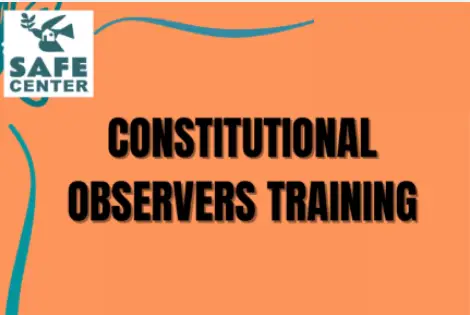 Constitutional Observers Training