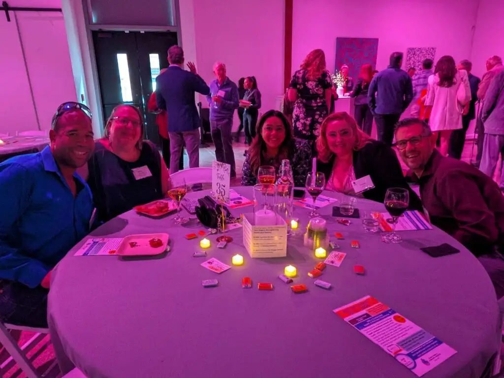 Art of Living 2026 guest table