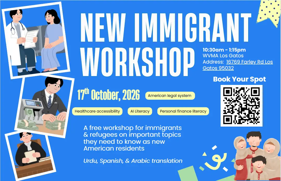 New Immigrant Workshop 10.17 Los Gatos